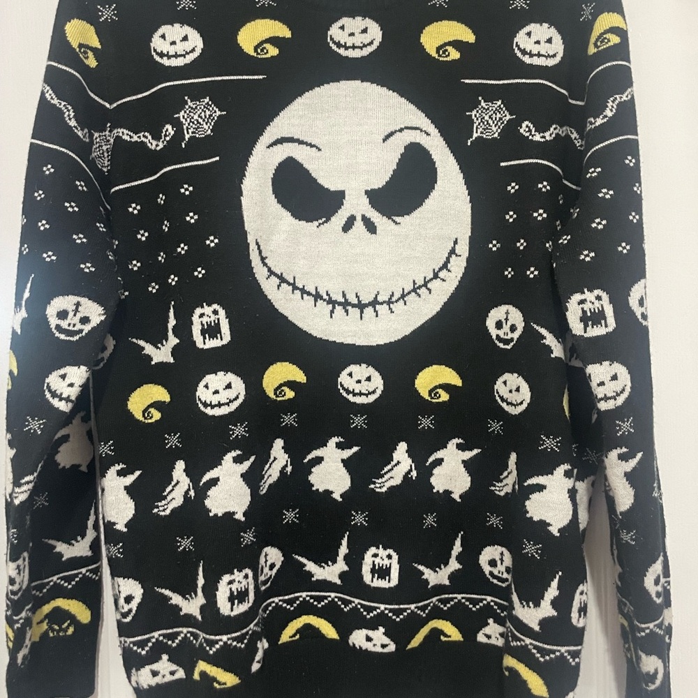 Black and White Halloween Sweater